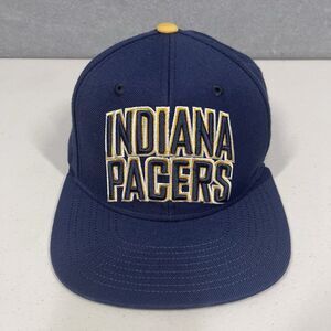 Indiana Pacers Hat Blue Adidas 2014 NBA Draft Spell Out Underbrim Snapback Cap
